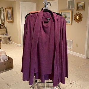Eileen fisher cardigan and tank set L15